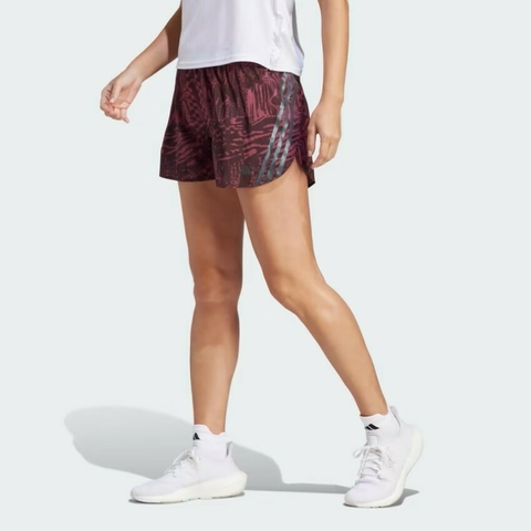 Shorts Corrida Estampado Run Icons 3-Stripes - Adidas IL1742
