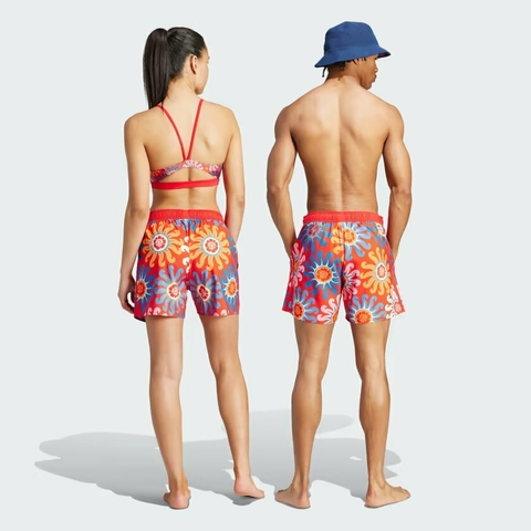 Shorts Natação Curto adidas x FARM Rio (Unissex) IL3987 na internet