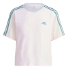 Camiseta Cropped Adidas Color Block - IM0364