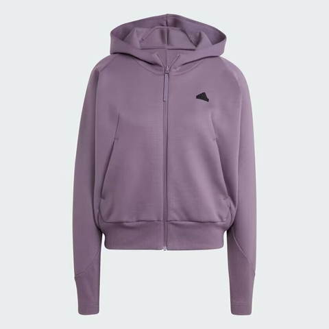 Imagem do Moletom Adidas Z.N.E. Full-Zip Hoodie Roxo - IN5132