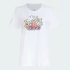 Camiseta feminina Amplifier Tee Doodle Fill IN7951 - comprar online