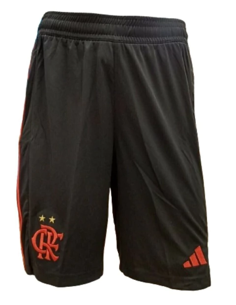 Bermuda Flamengo Basquete Preto II 2023 adidas IR9484