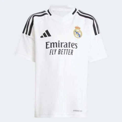 Mini Kit Infantil Original Adidas Real Madrid 24/25 c/ Meião - IT5175 na internet