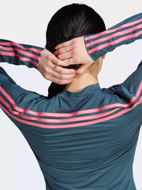 Camiseta Manga Longa Future Icons 3-Stripes IU3073 - loja online