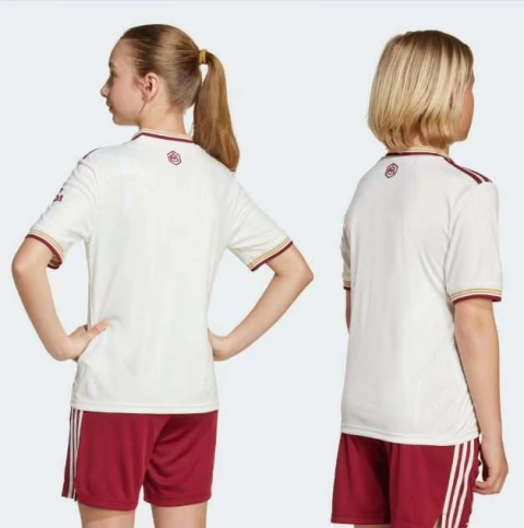 Camisa Adidas Reserva do Arsenal 25/26 Infantil - JI9546 - Kevin Sports