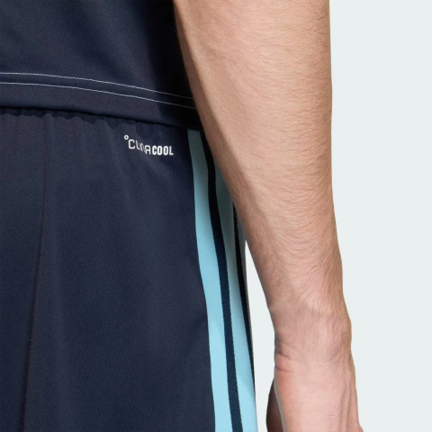Short de Treino Adidas Argentina - Bolsos Laterais com Zíper - JY7031 - loja online
