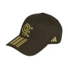 Boné Adidas Treino Flamengo Unissex Coleção 2026/27 , Marrom - KD5142