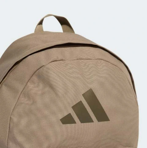Mochila Adidas Classic 3 Bar Logo Caqui - KQ6742 - loja online