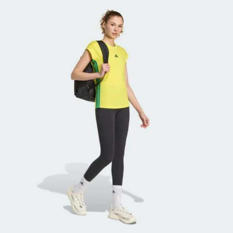 Camiseta Feminina Adidas Malha Simples Essentials Três Listras - KR7565 - Kevin Sports