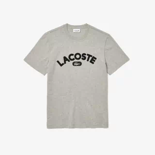 Camiseta Original Lacoste Gola Careca Cinza TH1364-23
