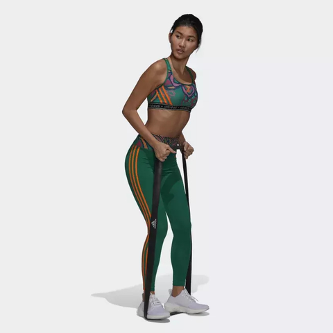 Legging 7/8 Treino FARM Rio Essentials - Verde adidas HI5228 na internet