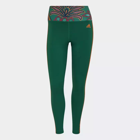 Legging 7/8 Treino FARM Rio Essentials - Verde adidas HI5228 - Kevin Sports