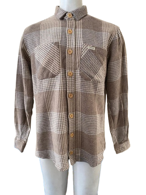 Camisa Manga Longa Lehua Ubatuba - Bege - 1289