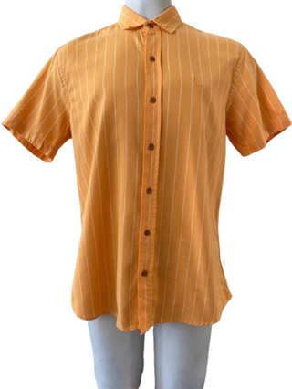 Camisa Manga Curta Lehua Saquarema - Mostarda - 12312