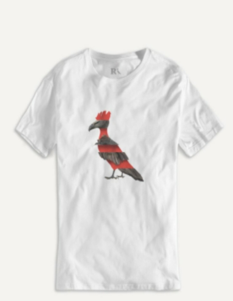Camiseta Reserva Estampada Pica-Pau Flamengo Branca 0063845-014