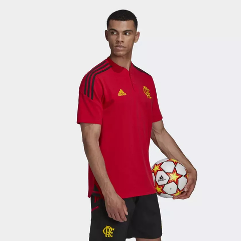 Camisa Polo CR Flamengo - Vermelho adidas HA5403 na internet