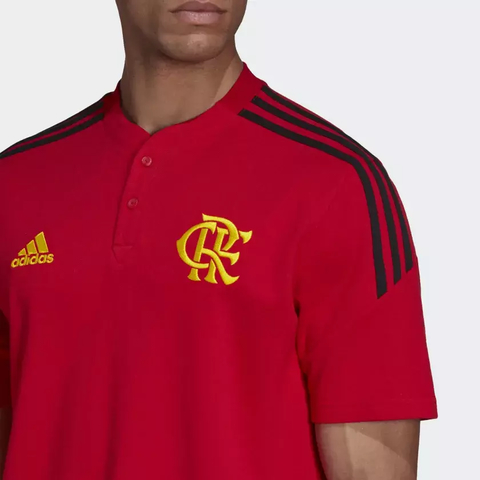 Camisa Polo CR Flamengo - Vermelho adidas HA5403 - loja online