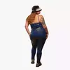 Calça Adidas x Ivy Park Latex Pant Azul HF9991