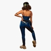 Calça Adidas x Ivy Park Latex Pant Azul HF9990 - comprar online