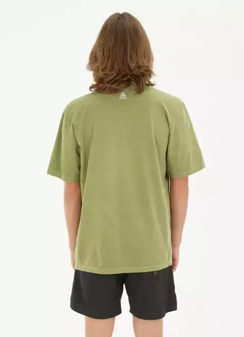 Tshirt Estonada Recortes Verde Oliva 123752.008 - Kevin Sports