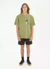 Tshirt Estonada Recortes Verde Oliva 123752.008 na internet