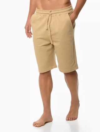 Bermuda Calvin Klein Jeans CKJ Moletom Neo Nudes- Cáqui- RICO123-0716