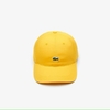 Boné Lacoste masculino em algodão com tira contrastante e Crocodilo RK4714-HDW na internet