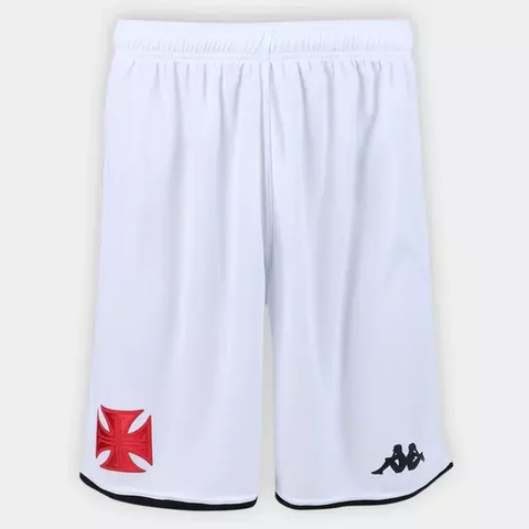 Calção Vasco II 21/22 Kappa Juvenil - Branco EKVA301856