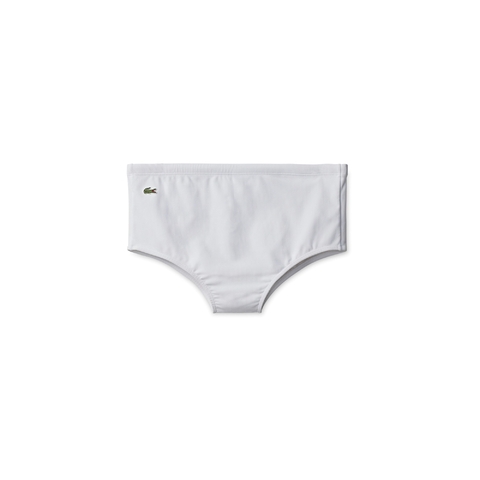 Sunga Original Lacoste Branca Furadinha MH1043-001