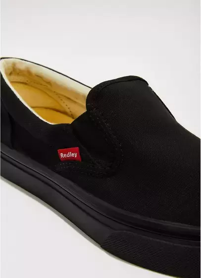 Tênis Redley Originals Iate Slip On Monocromo Preto WDC-01 - comprar online