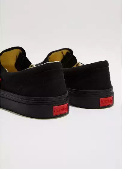 Tênis Redley Originals Iate Slip On Monocromo Preto WDC-01 - Kevin Sports