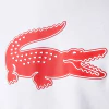 Camiseta Lacoste Sport Crocodilo 3D Branco TH2042 23-B6C na internet