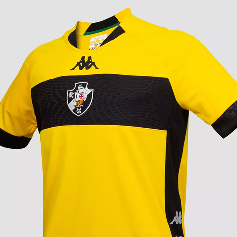 Camisa Vasco Goleiro II 2022 Kappa Masculina Plus Size Especial EKVA211918 - comprar online