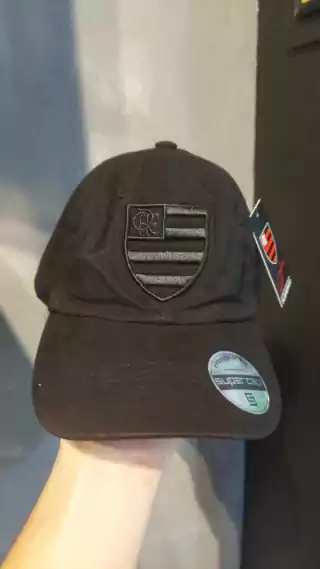 Boné Zico Flamengo Bordado Frt Lat 2 e Tras Sofia Pt - 35968