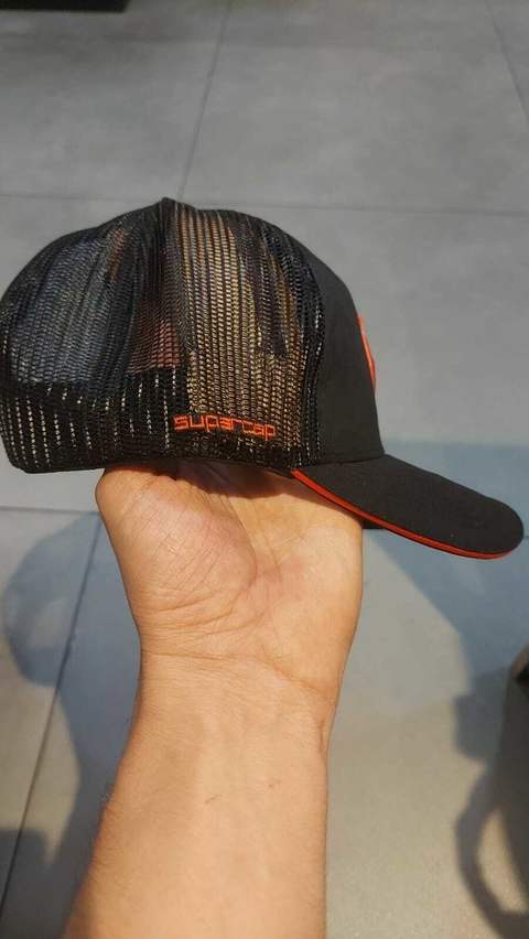 Boné Zico Flamengo Silk Faixa Frontal e Bordado Simbolo Trucker - 36007 - comprar online