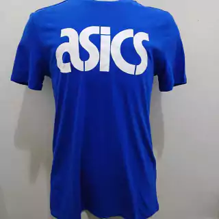 Camiseta Asics At Ss Azul - MRB4350-756