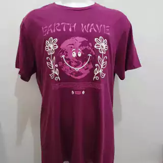 Camisa Levi's Earth Wave Vinho Masculina - PC9-LB001-8032