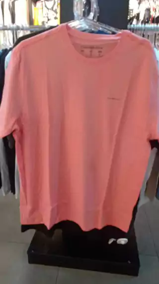 Camiseta Calvin Klein Jeans Pêssego - CKJM101E-0220