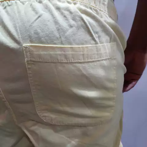 Short Calvin Klein Jeans Masculino Color Cós Elástico Amarelo - CM3PC13BC889-0112 - comprar online