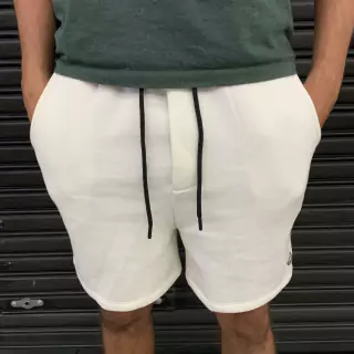 Bermuda Moletom Redley Felpudo Off White 123890.016