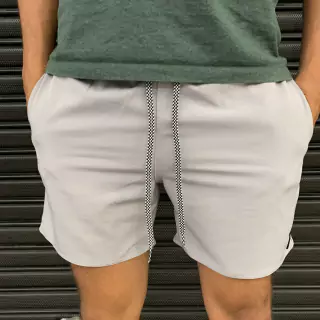 Short Redley Elastico Classic Liso Cinza 123782-091