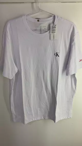 Camisa Calvin Klein Branca CM3OC01TC021-0900