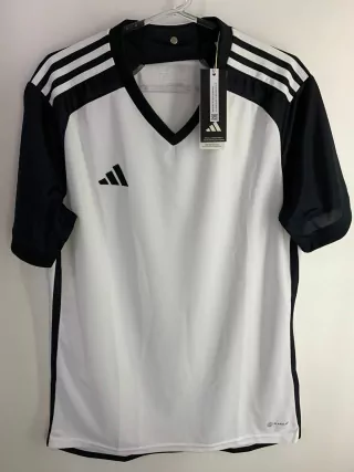 Camiseta Tiro Masculina Preta C/ Branca Adidas JI9219