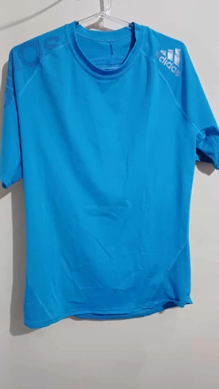Camisa Adidas Compressão Manga Curta Azul DW4145 - comprar online