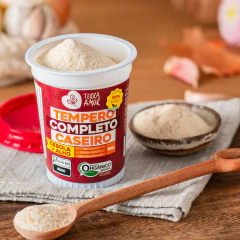 TEMPERO COMPLETO ALHO E CEBOLA ORGÂNICO 150g - comprar online