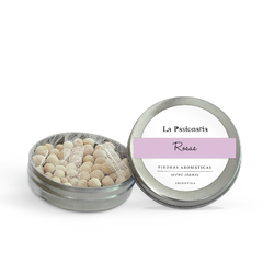 ROSAS - PIEDRAS AROMÁTICAS EN LATA