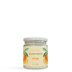 NARANJA - VELA DE SOJA PERFUMADA