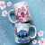 Caneca Personalizada - Dia dos Namorados - Stitch e Angel - Atelier Sonho de Artesanato