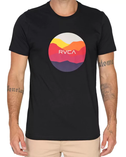 Camiseta RVCA Motors Preta