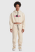 Moletom BAW Hoodie Cropped Sherpa Flower Off White
